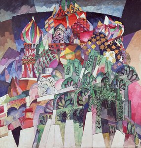 Basilius-Kathedrale von Aristarkh Vasilievic Lentulov