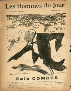 Titelblatt von „Les Hommes du jour“, Nummer 10 von Aristide Delannoy