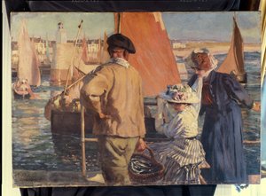 Der Hafen von Nantes