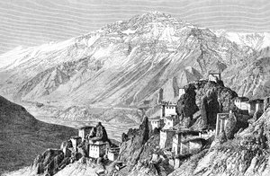 Dankar, Lahul und Spiti, Indien, 1895