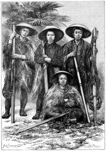 Japanische Bauern, 1895
