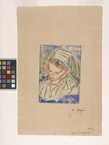 Bretonne de Pont-Aven (Bretonische Frau aus Pont-Aven) von Armand Séguin