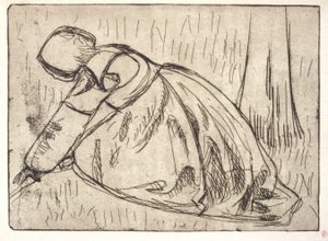 Die Ährenleserin von Armand Séguin