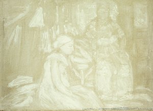 Zwei sitzende Figuren von Armando Reverón