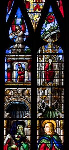 Kathedrale Sainte-Marie, Auch, Gers, 2018 (Buntglasfenster)