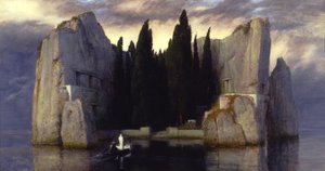 Die Toteninsel von Arnold Böcklin