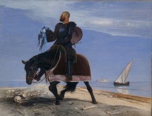 Der Abenteurer von Arnold Böcklin