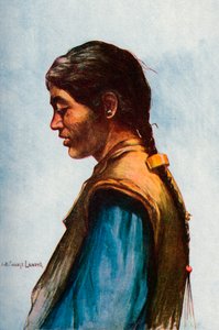 Ein typischer Tibeter, 1913