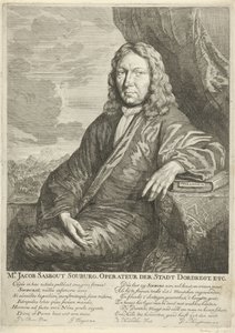 Porträt von Jacob Sasbout Souburg von Arnold Houbraken