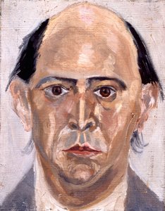 Arnold SCHOENBERG - Selbstporträt österreichischer Komponist (1874 - 1951) von Arnold Schoenberg