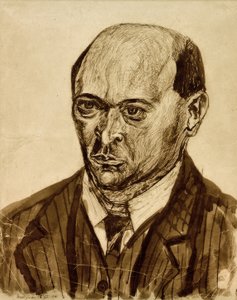 Selbstporträt von Arnold Schönberg