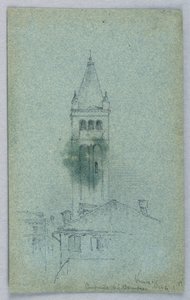 Campanile von St. Barnabas, Venedig von Arnold William Brunner