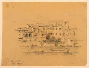 Von meinem Fenster, Florenz von Arnold William Brunner