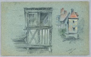 Zwei Skizzen von Lisieux von Arnold William Brunner