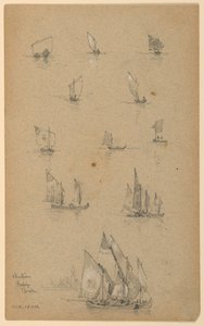 Venezianische Fischerboote