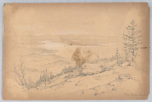 Blick vom Green Mountain von Arnold William Brunner