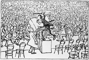 Gustav Mahler dirigiert, aus 