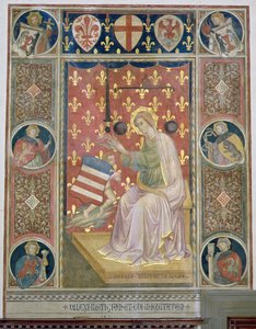 Militante Gerechtigkeit, aus dem Salone del Consiglio von Arrigo di Niccolo