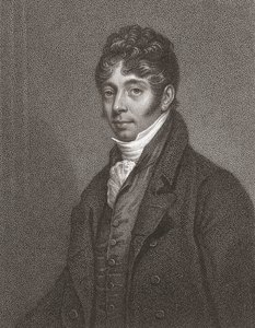 John Cunningham Saunders. Porträt (Druck)