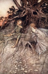 Ich bin der fröhliche Wanderer der Nacht, Illustration aus 