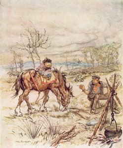 Illustration für Der Wind in den Weiden von Kenneth Grahame
