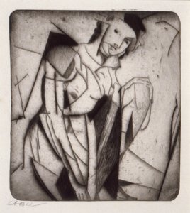 Figur im Glas von Arthur B. Davies