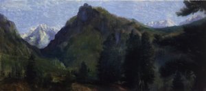 Berg, geliebt vom Frühling, ca. 1906-07