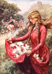 Die Rosen der Heiligen Elisabeth von Arthur C. (after) Michael