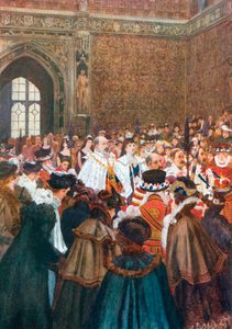 Die Eröffnung des Parlaments durch König Edward VII. von Arthur David (after) McCormick