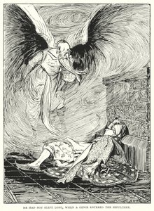 Er hatte nicht lange geschlafen, als ein Geist das Grab betrat von Arthur David McCormick