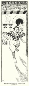 Er rannte voraus, um seinen Herrn zu warnen von Arthur David McCormick