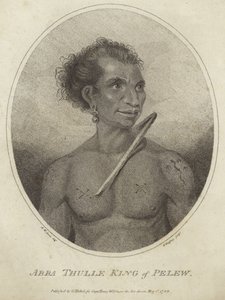 Porträt von Abba Thulle, König von Pelew von Arthur Devis
