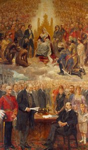 Eine Allegorie des Britischen Empire von Arthur Drummond