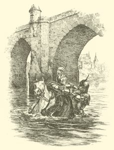 Die Abenteuer von Sir Artegall, Die Brücke des Sarazenen von Arthur George Walker
