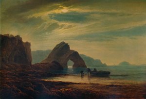 Gilters Point, Tenby, bei Mondschein, 1872-1874, 1935