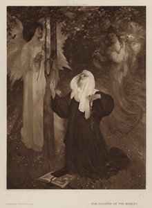 Das Kloster oder die Welt? von Arthur Hacker