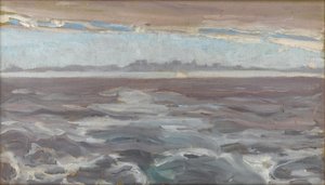 Fernsicht auf Venedig, um 1900 von Arthur Haythorne Studd