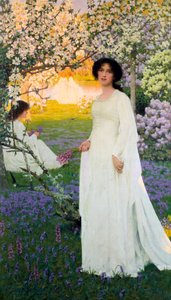 Frühling, ca. 1900er von Arthur Herbert