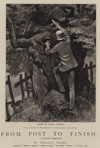 Von Post zu Ziel, eine Rennromanze von Arthur Hopkins