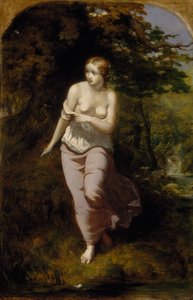 Musidora beim Baden, 1849