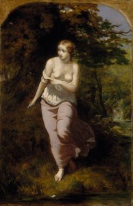 Musidora beim Baden, 1849