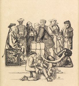 Handel, 1871 von Arthur Hughes