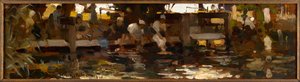 Les Laveuses, 1880 von Arthur Melville