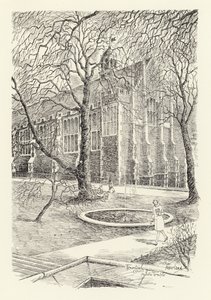 Fountain Court, Middle Temple von Arthur Moreland