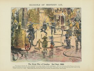 Der Große Brand von London. 2. September von Arthur Moreland