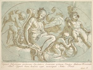 Venus umgeben von Putti