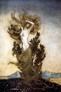 Comus, ein Maskenspiel zu Ehren der Keuschheit von Arthur Rackham