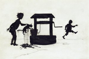 Ding Dong Bell, Illustration aus Mother Goose: The Old Nursery Rhymes, veröffentlicht 1913
