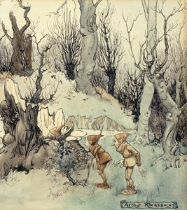 Elfen im Wald, 1908