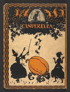 Vorderseite von Cinderella, nacherzählt von C.S. Evans und illustriert von Arthur Rackham